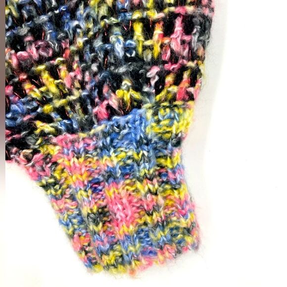NWT Circus NY Multicolored Rainbow Sweater S - Picture 7 of 12